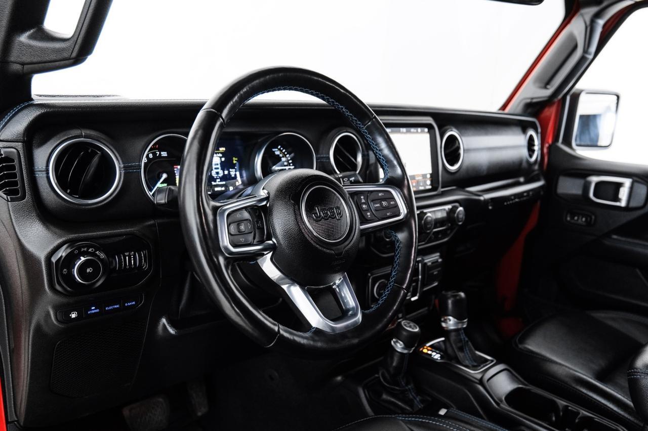 2021 Jeep Wrangler 4xe UNLIMITED RUBICON 4WD AUTOMATIC SOFT TOP NAVIGATION LEATHER HEATED SEATS REAR CAMERA Carrollton TX