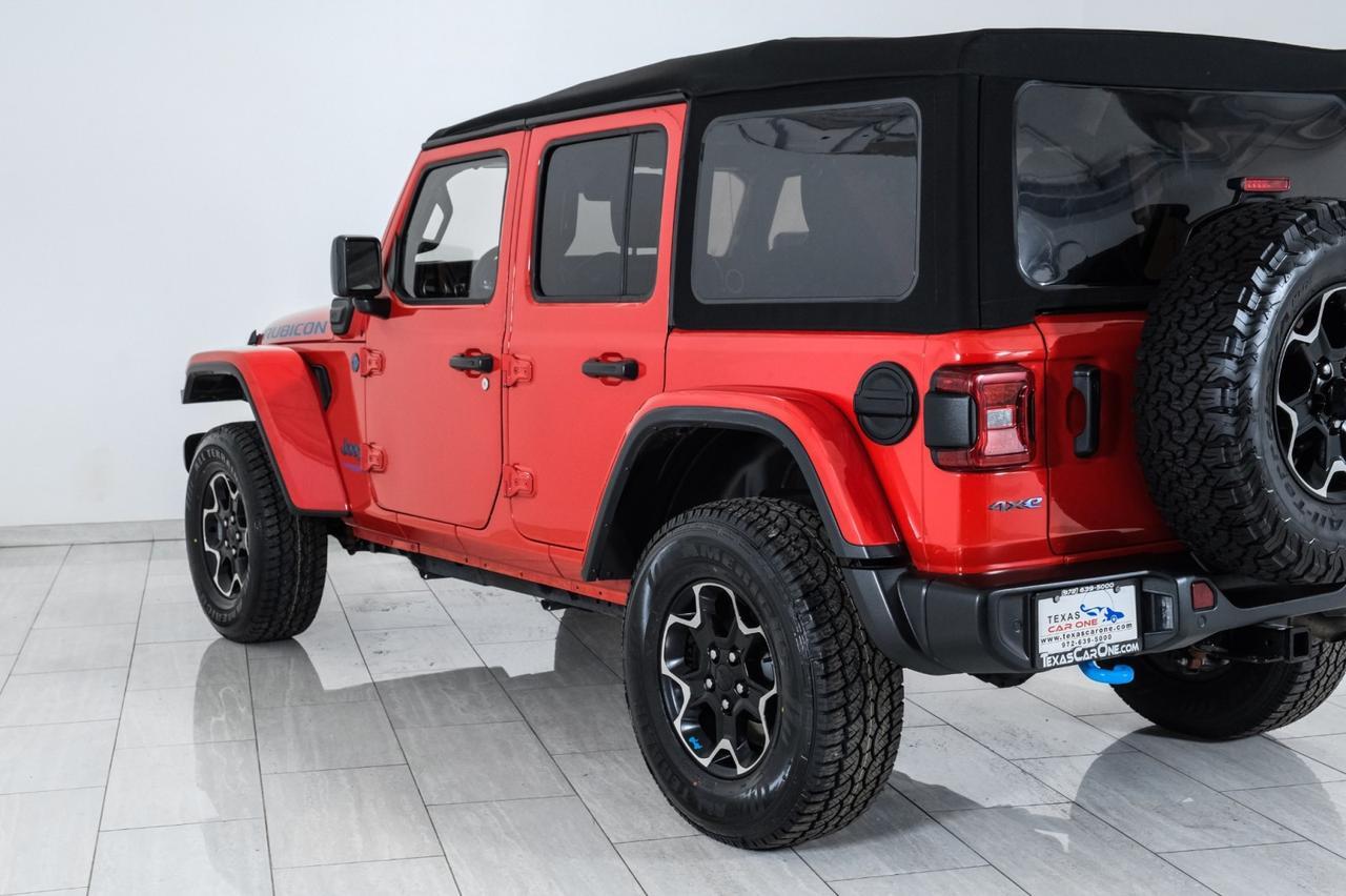 2021 Jeep Wrangler 4xe UNLIMITED RUBICON 4WD AUTOMATIC SOFT TOP NAVIGATION LEATHER HEATED SEATS REAR CAMERA Carrollton TX