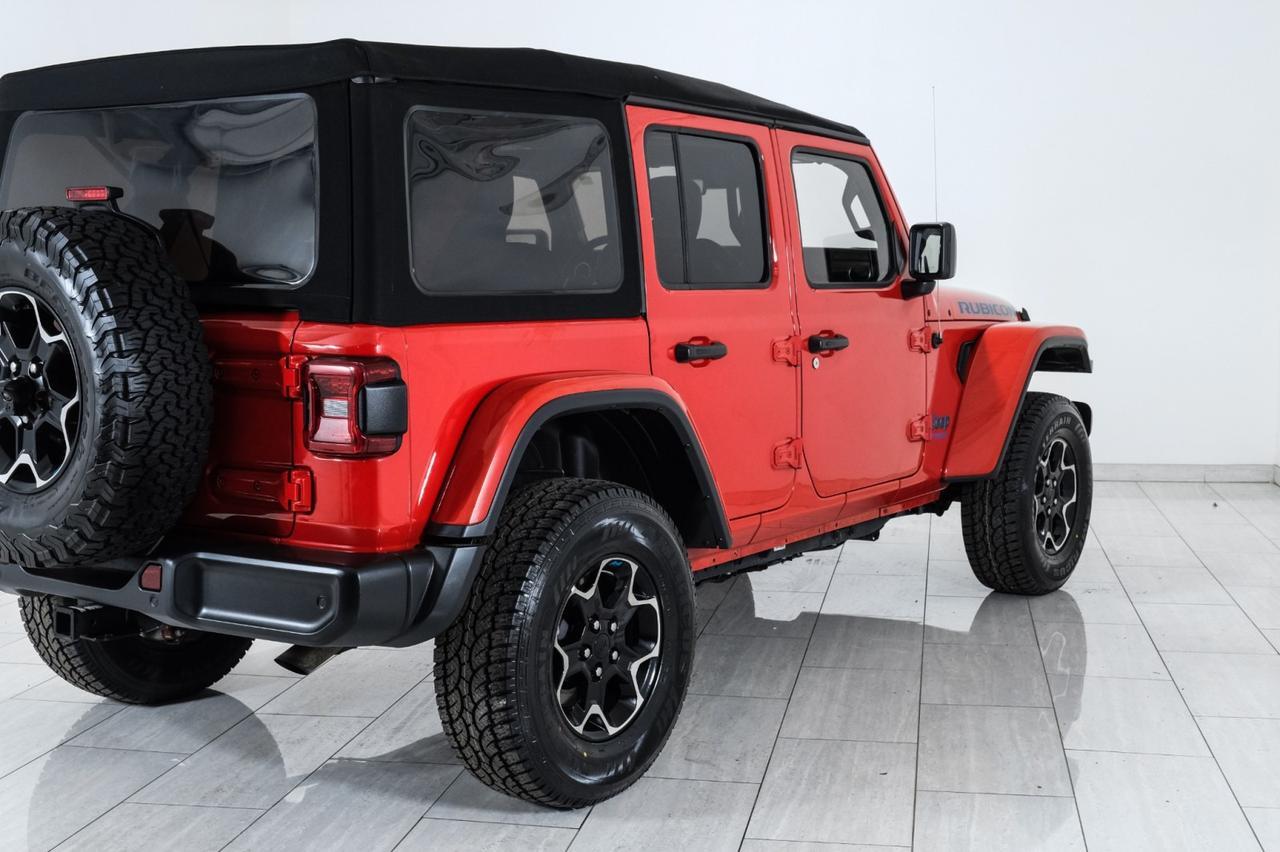 2021 Jeep Wrangler 4xe UNLIMITED RUBICON 4WD AUTOMATIC SOFT TOP NAVIGATION LEATHER HEATED SEATS REAR CAMERA Carrollton TX
