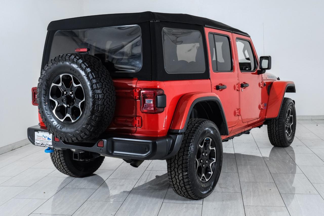 2021 Jeep Wrangler 4xe UNLIMITED RUBICON 4WD AUTOMATIC SOFT TOP NAVIGATION LEATHER HEATED SEATS REAR CAMERA Carrollton TX