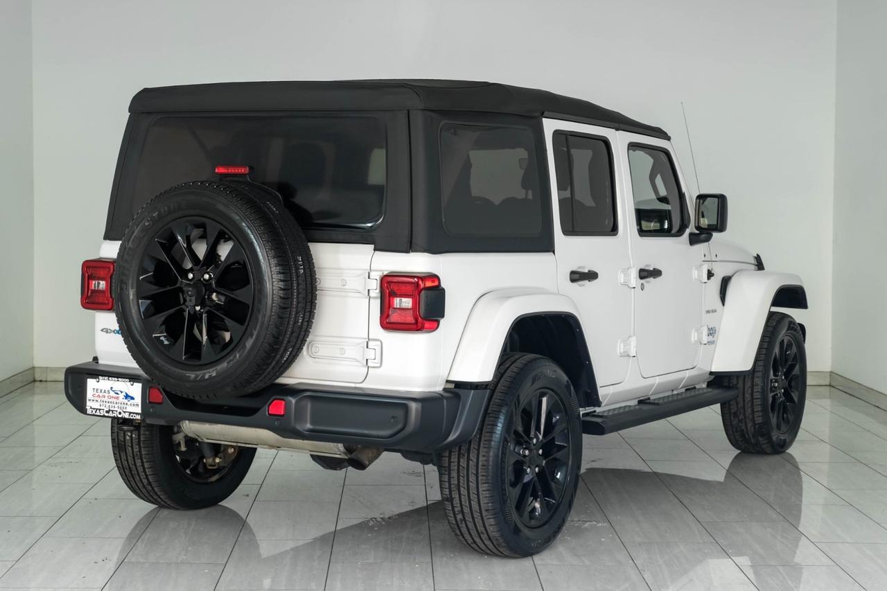2021 Jeep Wrangler 4xe UNLIMITED SAHARA 4WD AUTOMATIC SOFT TOP NAVIGATION LEATHER HEATE Carrollton TX