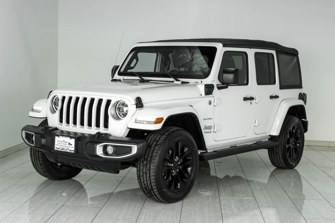 2021 Jeep Wrangler 4xe UNLIMITED SAHARA 4WD AUTOMATIC SOFT TOP NAVIGATION LEATHER HEATE Carrollton TX