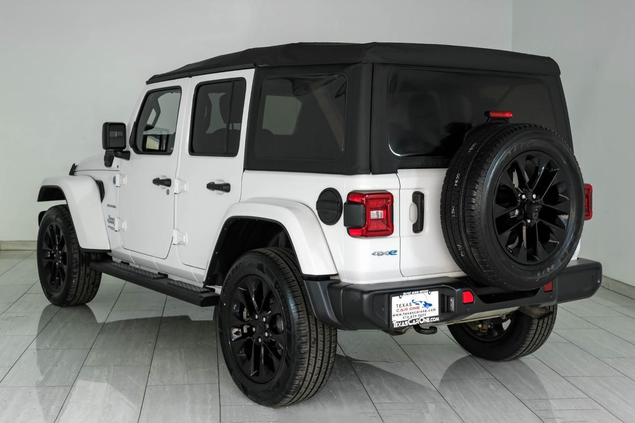 2021 Jeep Wrangler 4xe UNLIMITED SAHARA 4WD AUTOMATIC SOFT TOP NAVIGATION LEATHER HEATE Carrollton TX