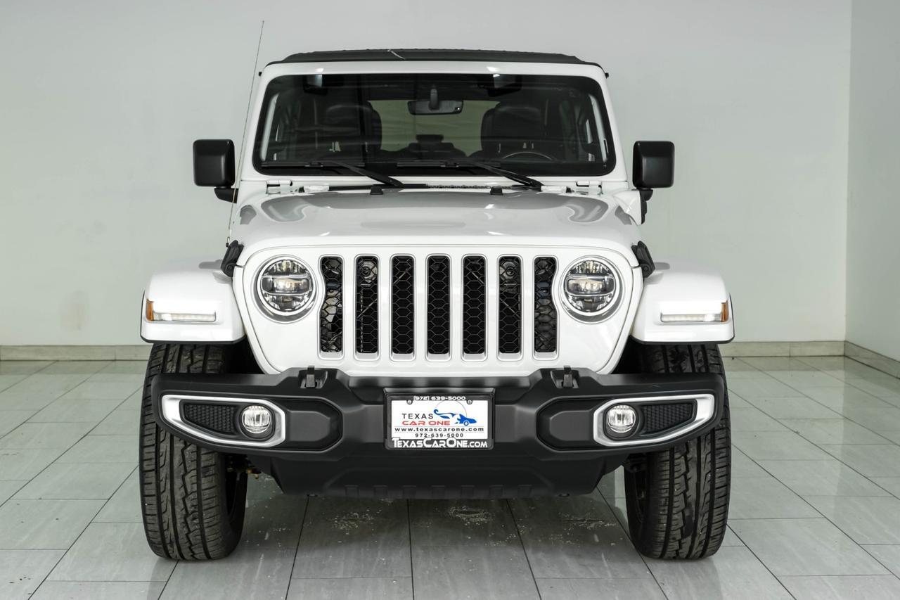 2021 Jeep Wrangler 4xe UNLIMITED SAHARA 4WD AUTOMATIC SOFT TOP NAVIGATION LEATHER HEATED SEATS REAR CAMERA