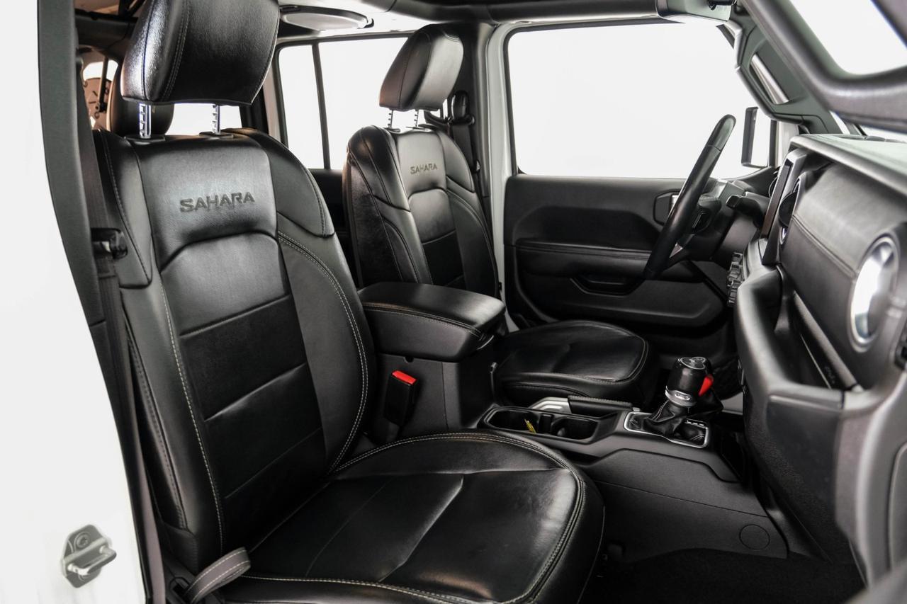 2021 Jeep Wrangler 4xe UNLIMITED SAHARA 4WD AUTOMATIC SOFT TOP NAVIGATION LEATHER HEATED SEATS REAR CAMERA Carrollton TX