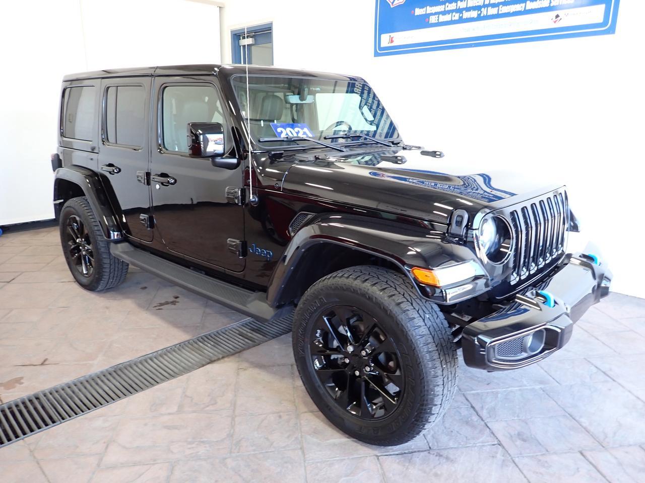 2021 Jeep Wrangler 4xe Unlimited High Altitude LEATHER NAVI 4x4 *HYBRID* Listowel ON
