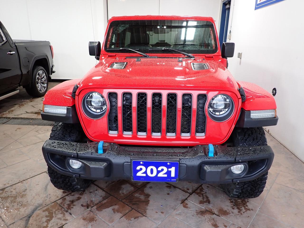 2021 Jeep Wrangler 4xe Unlimited Rubicon 4X4 *HYBRID* NAVI  LEATHER Listowel ON