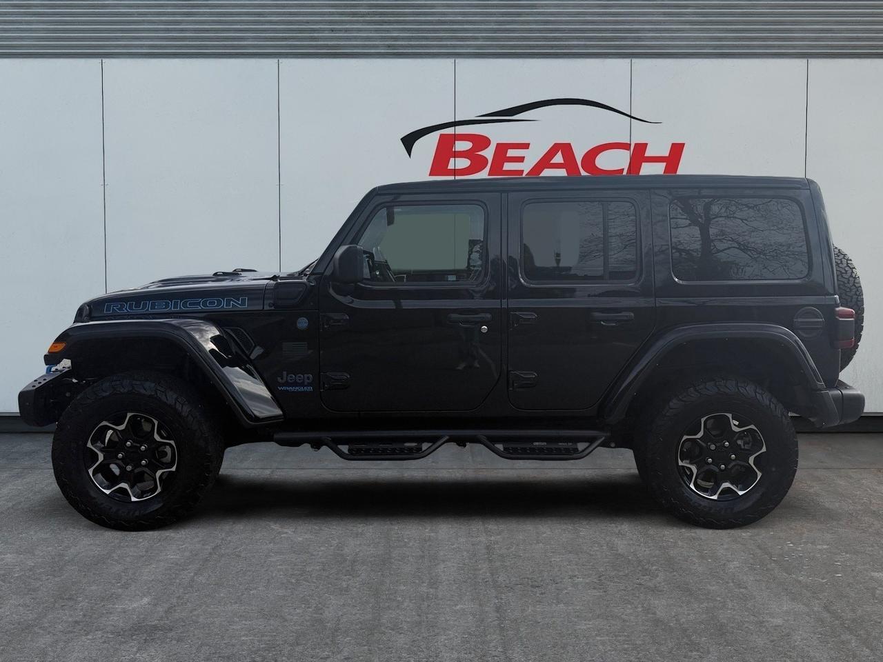 2021 Jeep Wrangler 4xe Unlimited Rubicon, APPLE CARPLAY/ANDROID AUTO, BACKUP CAMERA, HEATED SEATS, HEATED STEERING WHEEL, UNIVERSAL GARAGE DOOR OPENER, RUNNING BOARDS, POWER/HEATED MIRRORS, REMOTE START, TOW PACKAGE, ONLY 1 OWNER, CLEAN CARFAX! Norfolk VA