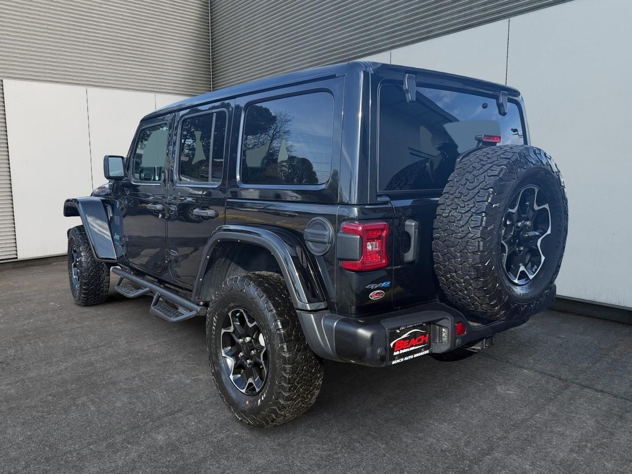 2021 Jeep Wrangler 4xe Unlimited Rubicon, APPLE CARPLAY/ANDROID AUTO, BACKUP CAMERA, HEATED SEATS, HEATED STEERING WHEEL, UNIVERSAL GARAGE DOOR OPENER, RUNNING BOARDS, POWER/HEATED MIRRORS, REMOTE START, TOW PACKAGE, ONLY 1 OWNER, CLEAN CARFAX! Norfolk VA