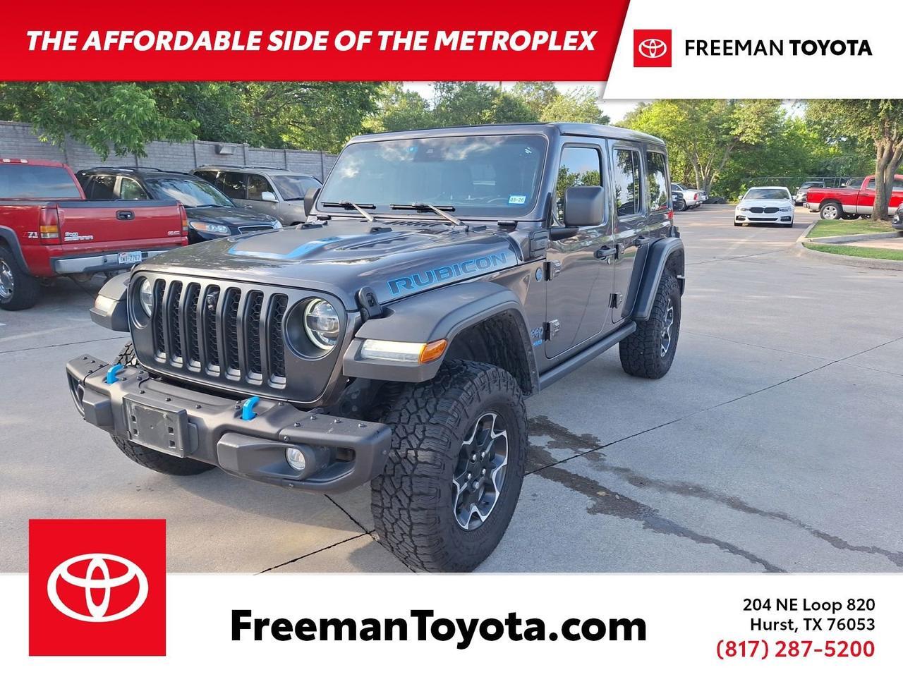 2021 Jeep Wrangler 4xe Unlimited Rubicon Hurst TX