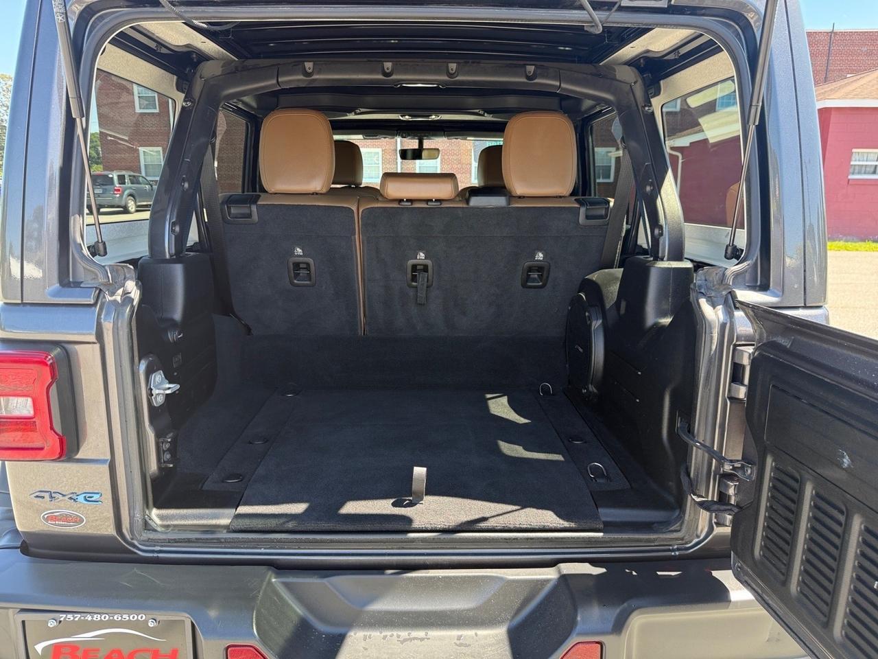 2021 Jeep Wrangler 4xe Unlimited Rubicon, HEATED SEATS, APPLE CARPLAY/ANDROID AUTO, UNIVERSAL GARAGE DOOR OPENER, RUNNING BOARDS, BACKUP CAMERA, POWER/HEATED MIRRORS, REMOTE START, CLEAN CARFAX, THIS JEEP IS READY FOR IT'S NEXT ADVENTURE! Norfolk VA