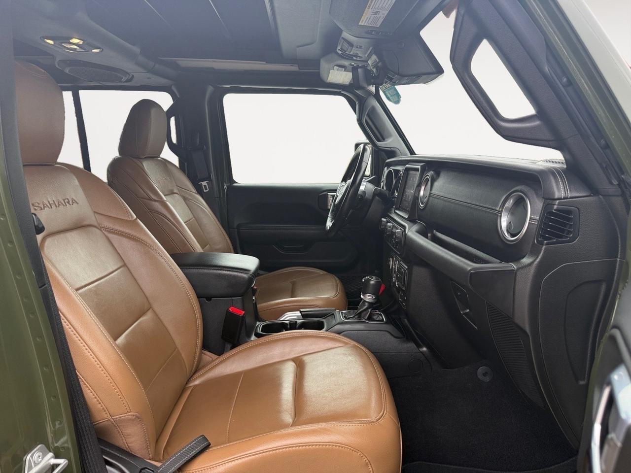 2021 Jeep Wrangler 4xe Unlimited Sahara, APPLE CARPLAY/ANDROID AUTO, ALPINE SPEAKERS, BACKUP CAMERA, POWER AND HEATED MIRRORS, HEATED SEATS, ONLY 1 OWNER, CLEAN CARFAX, COME AND TEST DRIVE TODAY! Norfolk VA