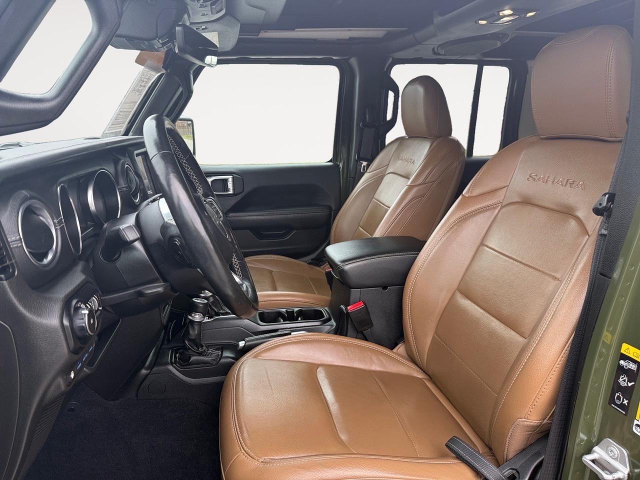 2021 Jeep Wrangler 4xe Unlimited Sahara, APPLE CARPLAY/ANDROID AUTO, ALPINE SPEAKERS, BACKUP CAMERA, POWER AND HEATED MIRRORS, HEATED SEATS, ONLY 1 OWNER, CLEAN CARFAX, COME AND TEST DRIVE TODAY!