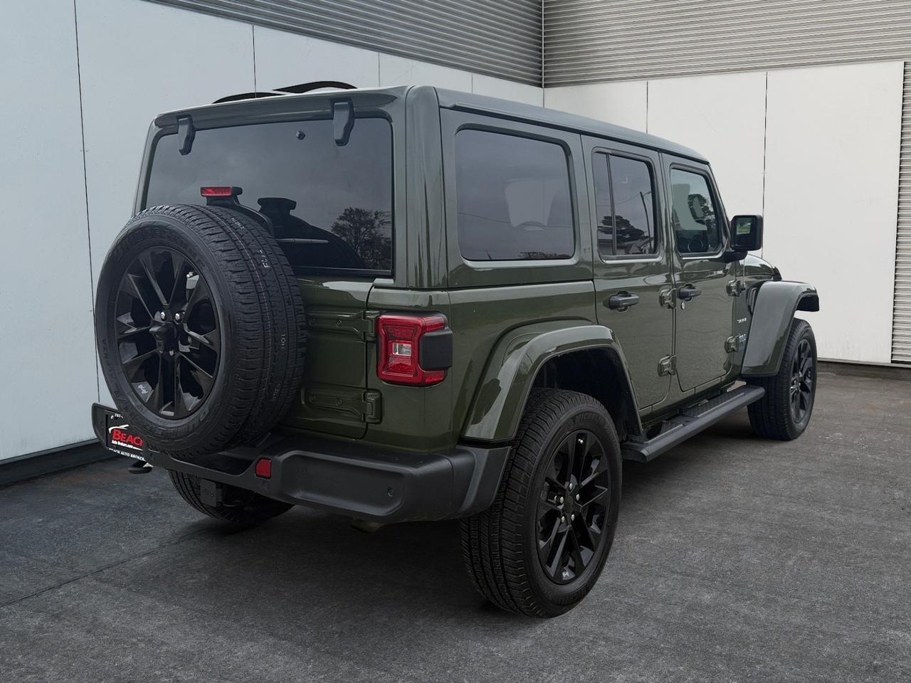 2021 Jeep Wrangler 4xe Unlimited Sahara, APPLE CARPLAY/ANDROID AUTO, ALPINE SPEAKERS, BACKUP CAMERA, POWER AND HEATED MIRRORS, HEATED SEATS, ONLY 1 OWNER, CLEAN CARFAX, COME AND TEST DRIVE TODAY! Norfolk VA