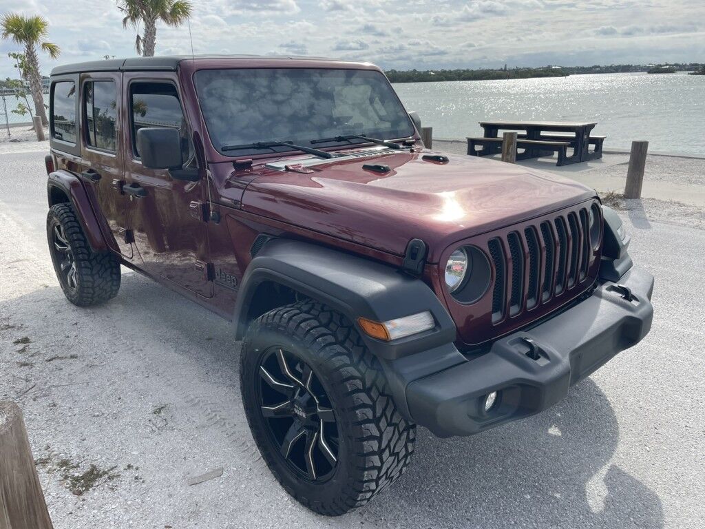 2021 Jeep Wrangler EXCELLENT CONDITION~4X4~CRUISE CONTROL~DRIVER ASSISTANCE PACKAGE~NAVIGATION~PREMIUM SOUND SYSTEM~UNLIMITED SPORT~REMOVABLE HARD TOP~TOW HOOKS Sarasota FL