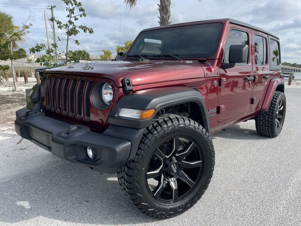 2021 Jeep Wrangler EXCELLENT CONDITION~4X4~CRUISE CONTROL~DRIVER ASSISTANCE PACKAGE~NAVIGATION~PREMIUM SOUND SYSTEM~UNLIMITED SPORT~REMOVABLE HARD TOP~TOW HOOKS Sarasota FL