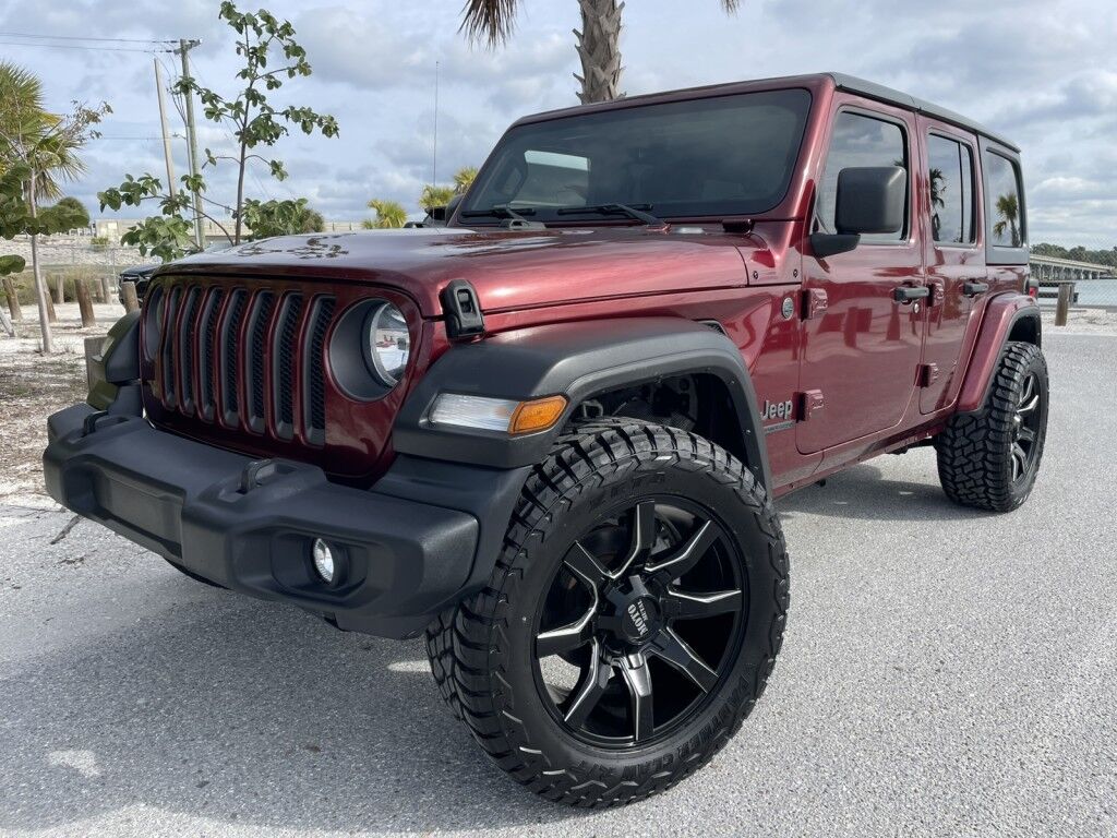 2021 Jeep Wrangler EXCELLENT CONDITION~4X4~CRUISE CONTROL~DRIVER ASSISTANCE PACKAGE~NAVIGATION~PREMIUM SOUND SYSTEM~UNLIMITED SPORT~REMOVABLE HARD TOP~TOW HOOKS