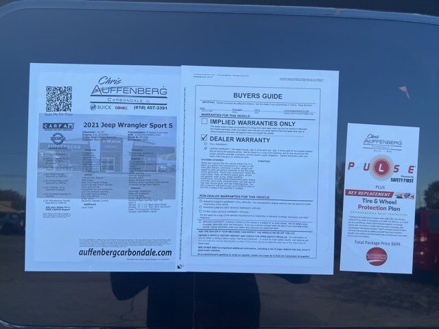 2021 Jeep Wrangler Sport S Carbondale IL
