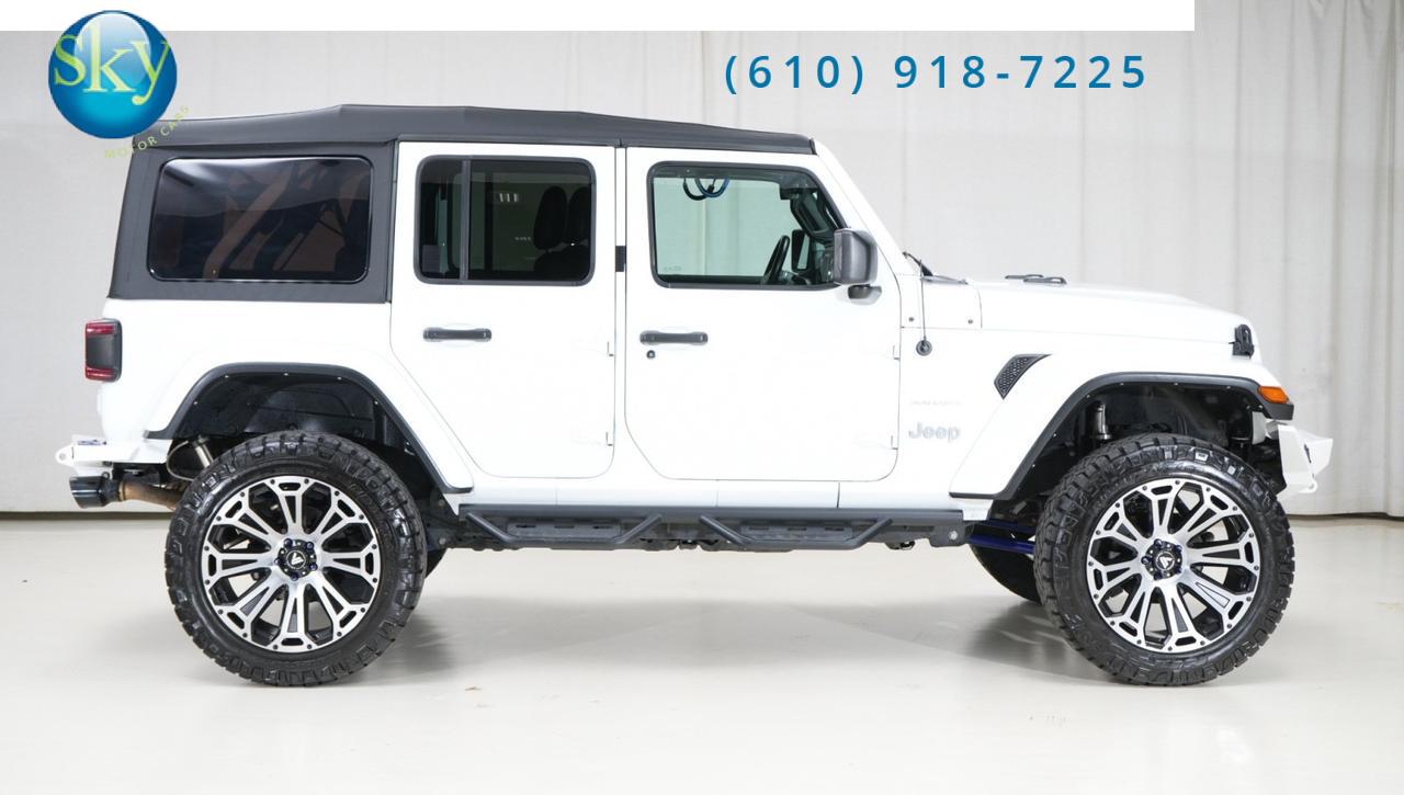 2021 Jeep Wrangler Unlimited 4WD Sahara LIFTED $25K UPGRADES West Chester PA