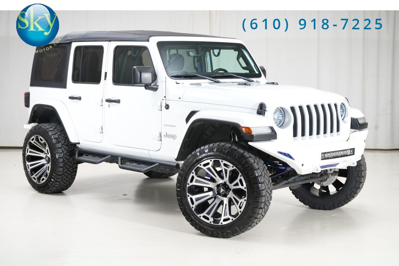 2021 Jeep Wrangler Unlimited 4WD Sahara LIFTED $25K UPGRADES West Chester PA