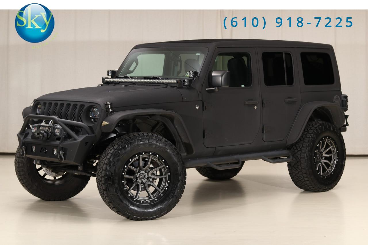 2021 Jeep Wrangler Unlimited 4WD Sport S KEVLAR PAINT LIFTED SKY ONE-TOUCH West Chester PA