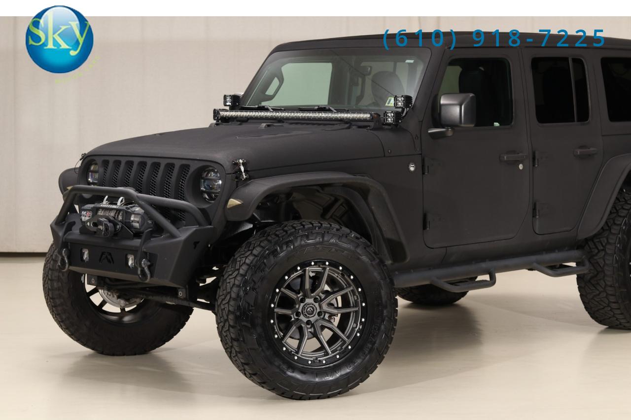 2021 Jeep Wrangler Unlimited 4WD Sport S KEVLAR PAINT LIFTED SKY ONE-TOUCH West Chester PA