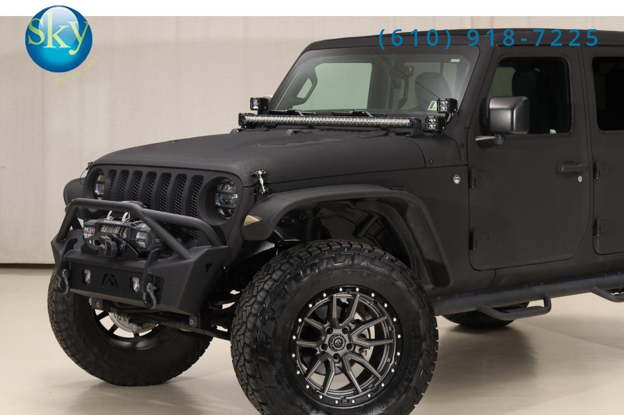 2021 Jeep Wrangler Unlimited 4WD Sport S KEVLAR PAINT LIFTED SKY ONE-TOUCH West Chester PA