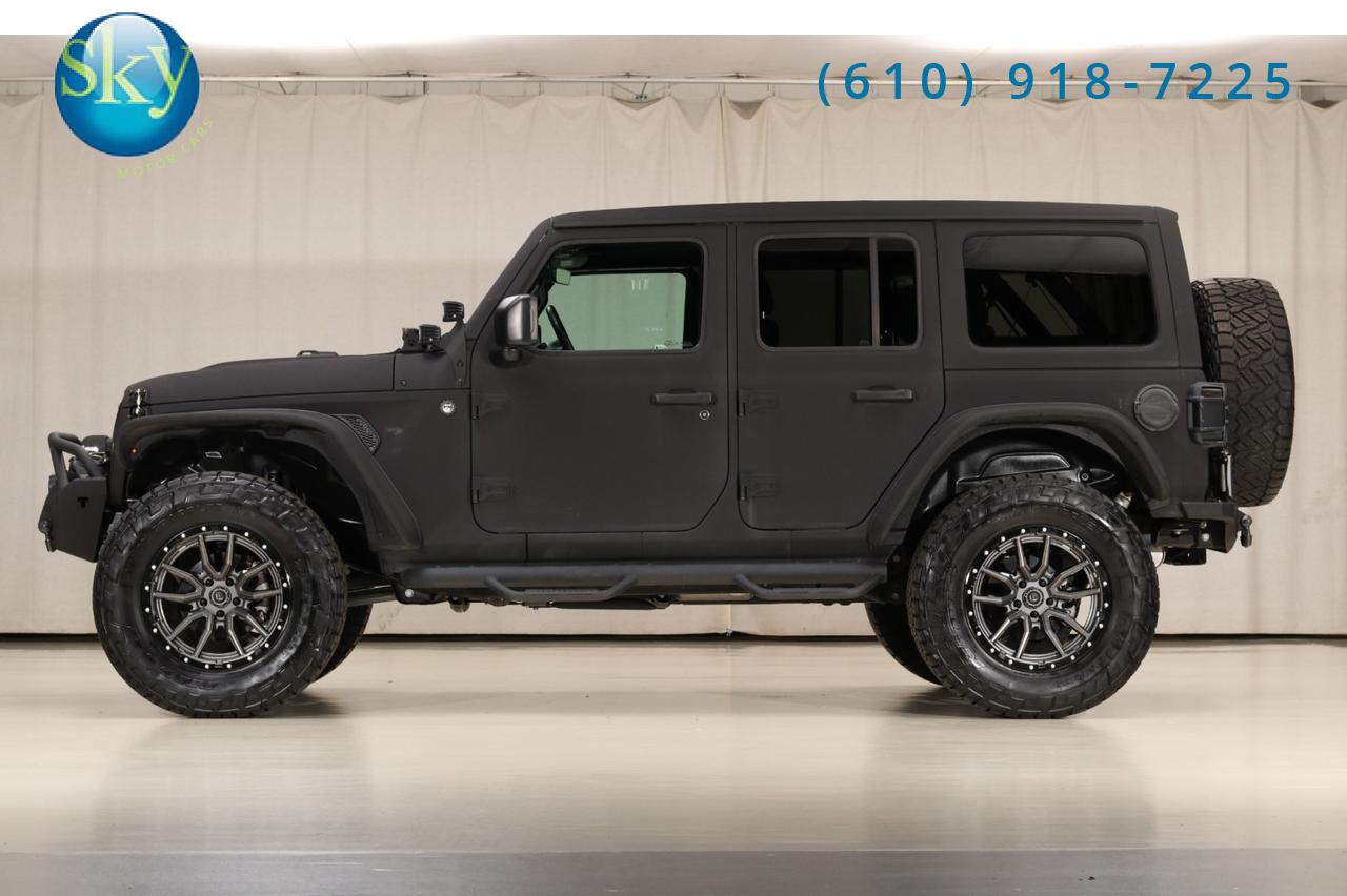 2021 Jeep Wrangler Unlimited 4WD Sport S KEVLAR PAINT LIFTED SKY ONE-TOUCH West Chester PA