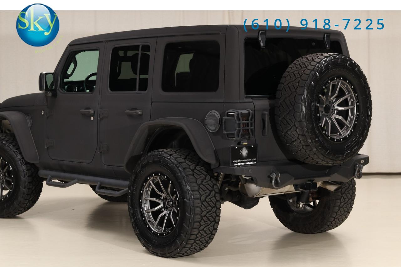 2021 Jeep Wrangler Unlimited 4WD Sport S KEVLAR PAINT LIFTED SKY ONE-TOUCH West Chester PA