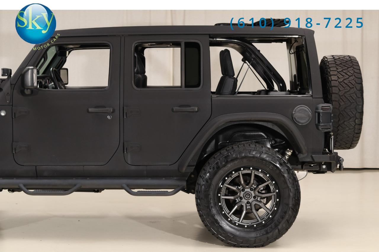 2021 Jeep Wrangler Unlimited 4WD Sport S KEVLAR PAINT LIFTED SKY ONE-TOUCH West Chester PA