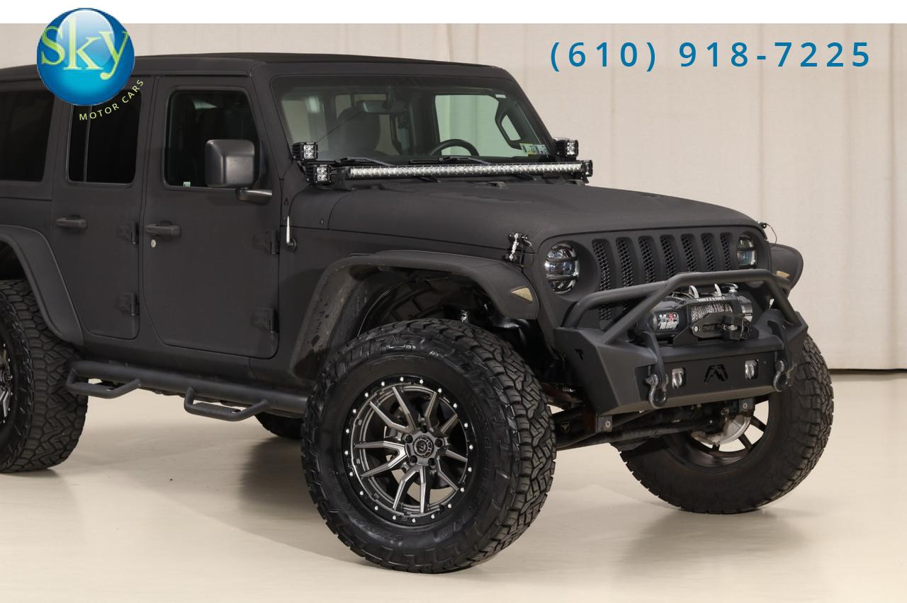 2021 Jeep Wrangler Unlimited 4WD Sport S KEVLAR PAINT LIFTED SKY ONE-TOUCH West Chester PA