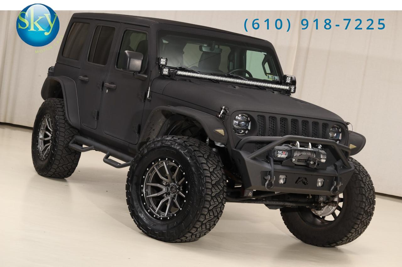 2021 Jeep Wrangler Unlimited 4WD Sport S KEVLAR PAINT LIFTED SKY ONE-TOUCH West Chester PA