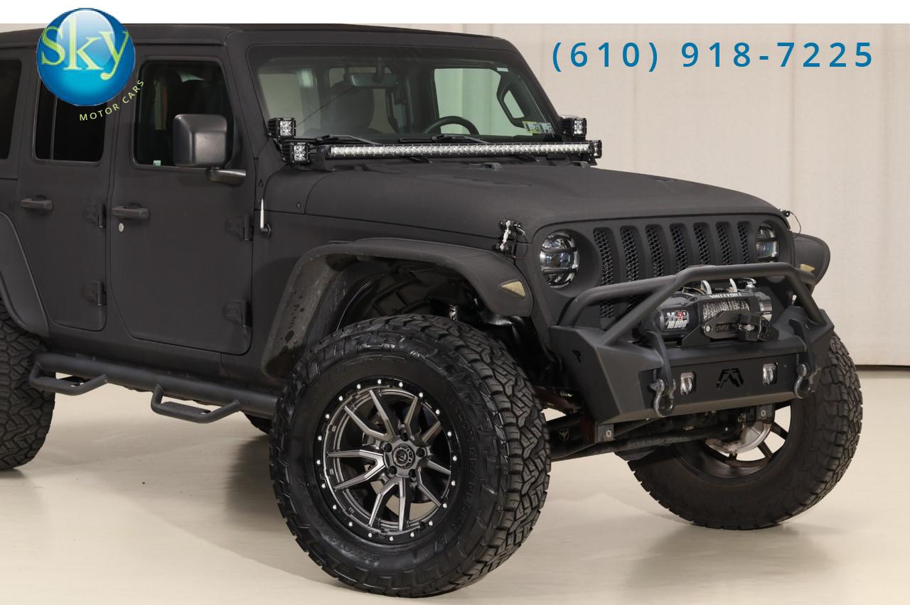 2021 Jeep Wrangler Unlimited 4WD Sport S KEVLAR PAINT LIFTED SKY ONE-TOUCH West Chester PA