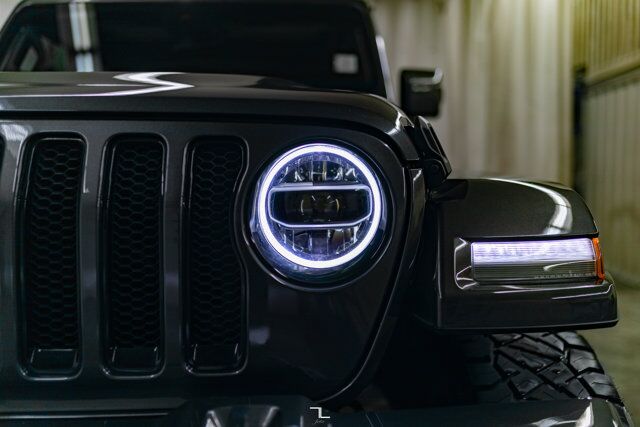 2021 Jeep Wrangler Unlimited 4x4 High Altitude EcoDiesel Leather Nav BCam 4" Lift Red Deer AB