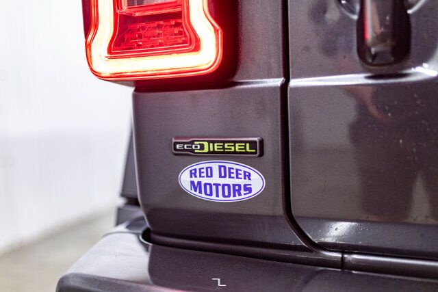 2021 Jeep Wrangler Unlimited 4x4 High Altitude EcoDiesel Leather Nav BCam 4" Lift Red Deer AB