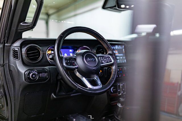 2021 Jeep Wrangler Unlimited 4x4 High Altitude EcoDiesel Leather Nav BCam 4" Lift Red Deer AB