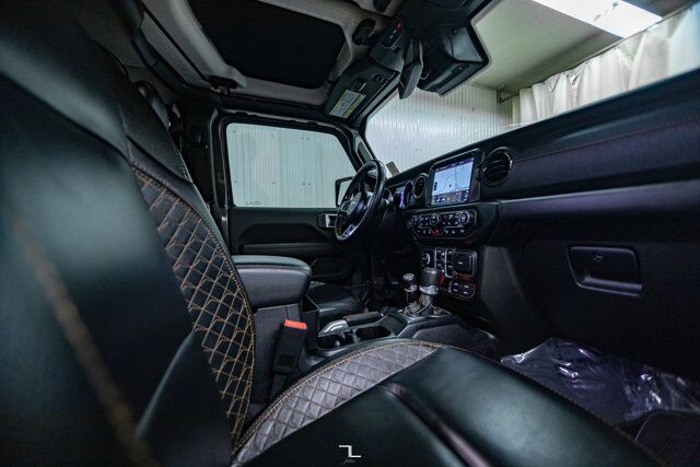 2021 Jeep Wrangler Unlimited 4x4 High Altitude EcoDiesel Leather Nav BCam 4" Lift Red Deer AB