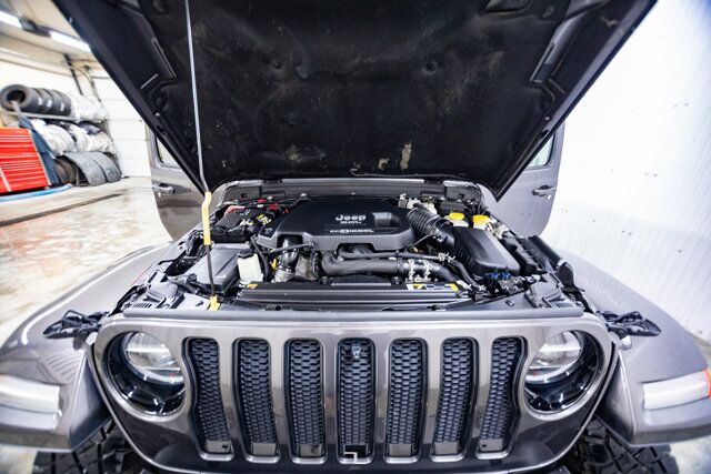 2021 Jeep Wrangler Unlimited 4x4 High Altitude EcoDiesel Leather Nav BCam 4" Lift Red Deer AB