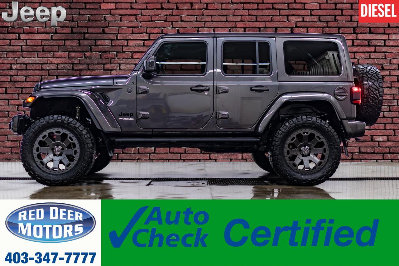 2021 Jeep Wrangler Unlimited 4x4 High Altitude EcoDiesel Leather Nav BCam 4" Lift