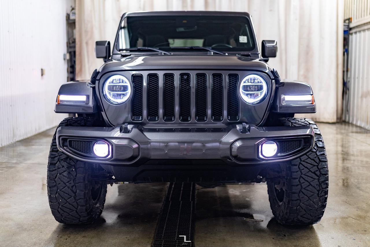 2021 Jeep Wrangler Unlimited 4x4 High Altitude EcoDiesel Leather Nav BCam 4" Lift Red Deer AB