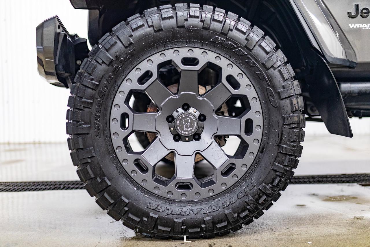 2021 Jeep Wrangler Unlimited 4x4 High Altitude EcoDiesel Leather Nav BCam 4" Lift Red Deer AB