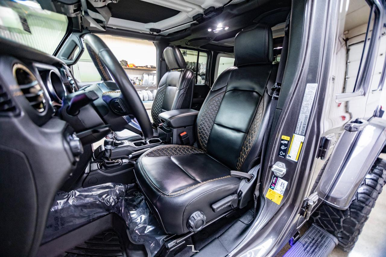 2021 Jeep Wrangler Unlimited 4x4 High Altitude EcoDiesel Leather Nav BCam 4" Lift Red Deer AB