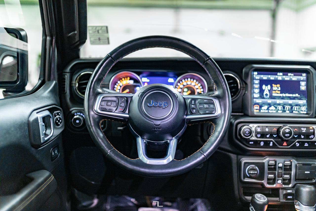 2021 Jeep Wrangler Unlimited 4x4 High Altitude EcoDiesel Leather Nav BCam 4" Lift Red Deer AB