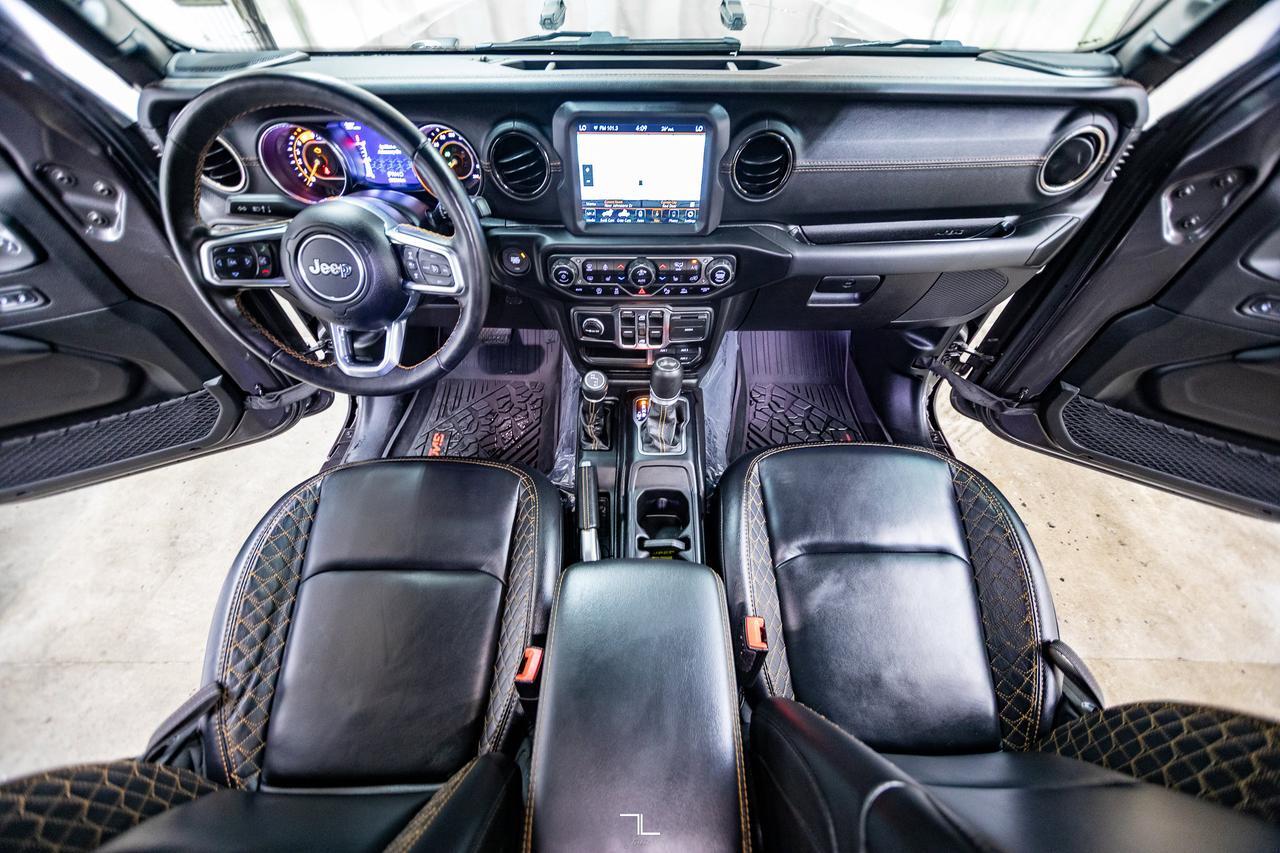 2021 Jeep Wrangler Unlimited 4x4 High Altitude EcoDiesel Leather Nav BCam 4" Lift Red Deer AB