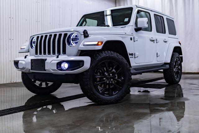 2021 Jeep Wrangler Unlimited 4x4 High Altitude Leather Nav BCam Red Deer AB