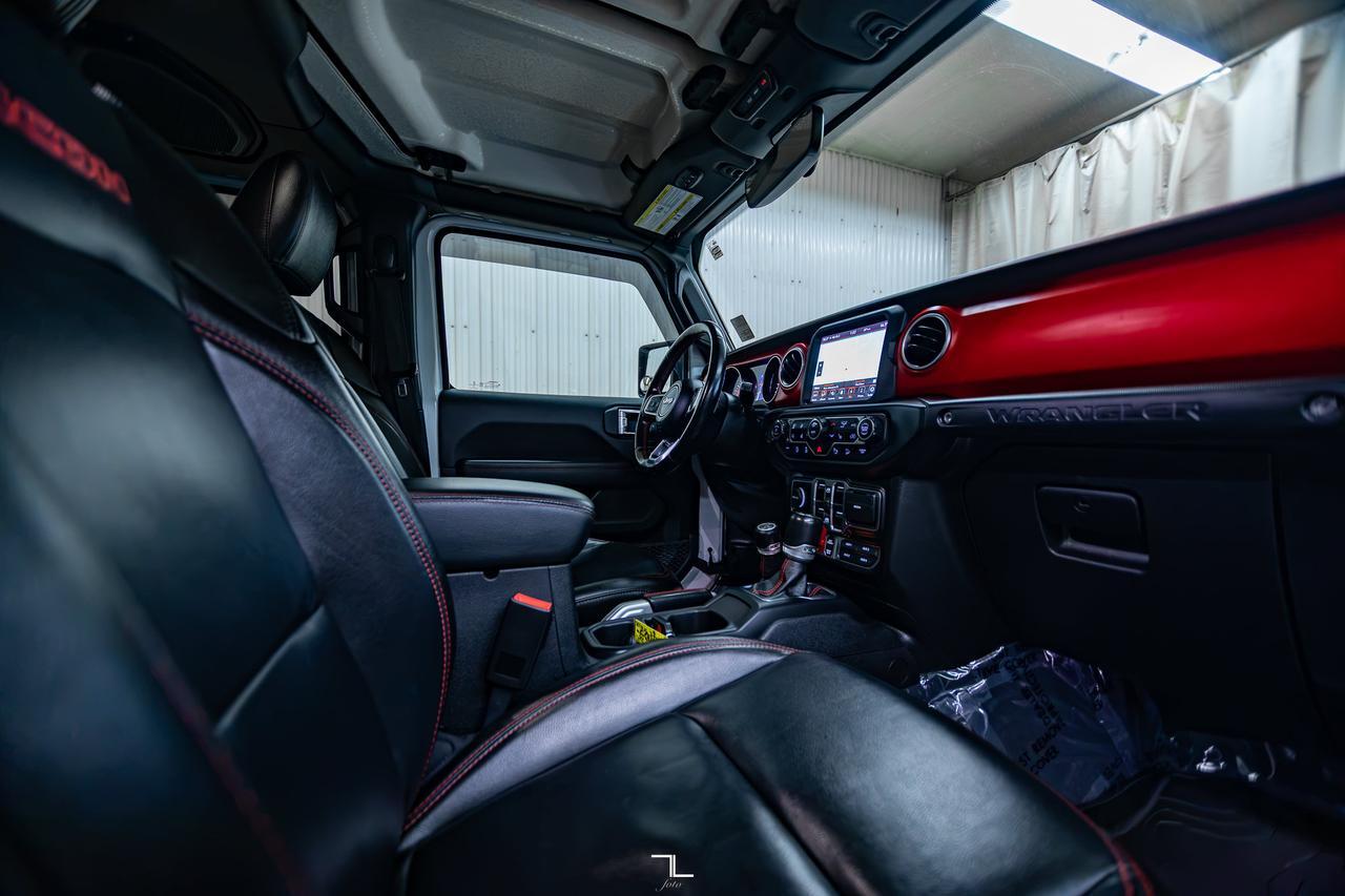 2021 Jeep Wrangler Unlimited 4x4 Rubicon Leather Nav BCam Red Deer AB