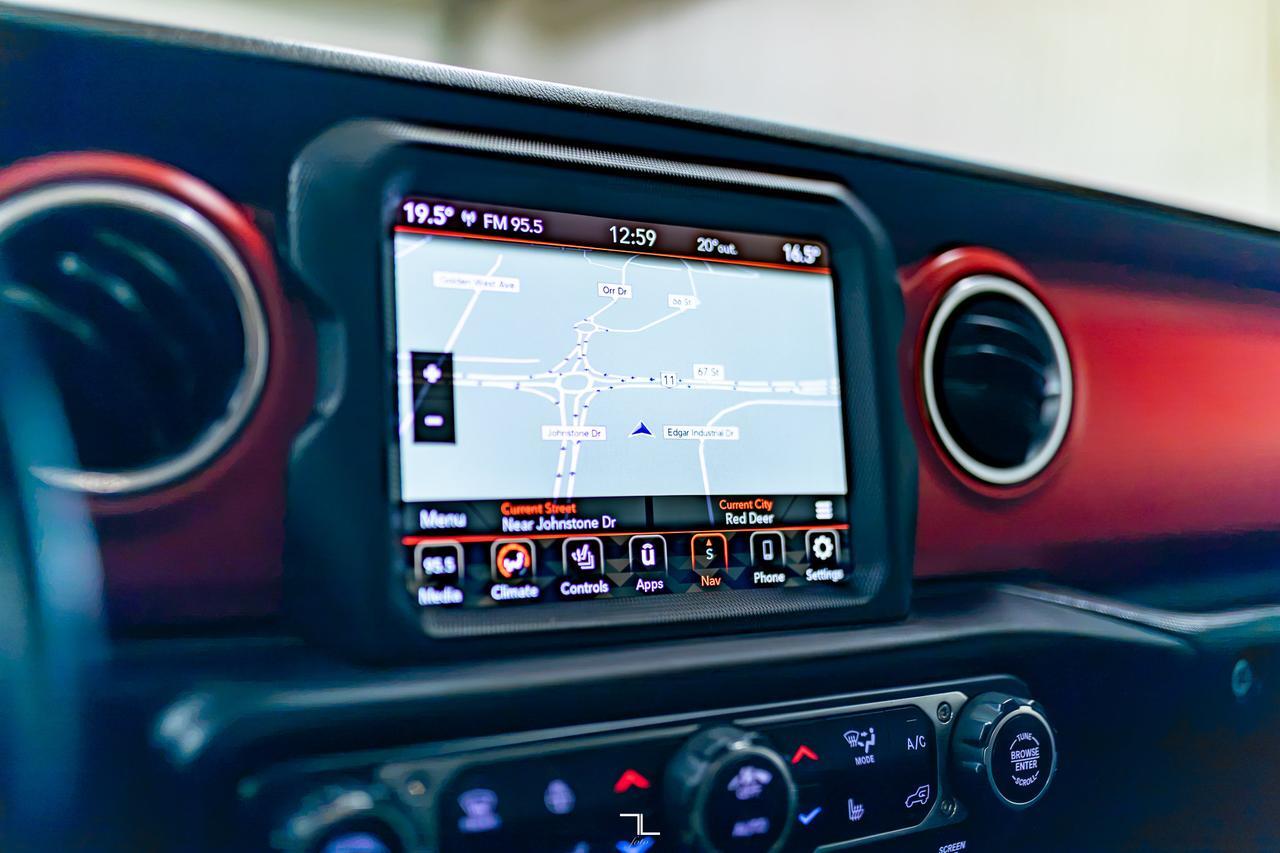 2021 Jeep Wrangler Unlimited 4x4 Rubicon Leather Nav BCam Red Deer AB