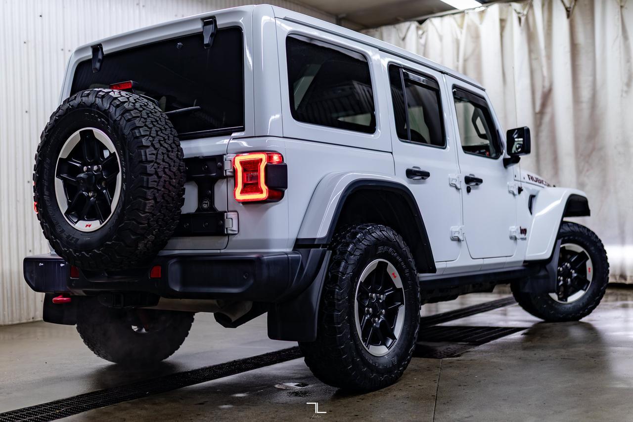 2021 Jeep Wrangler Unlimited 4x4 Rubicon Leather Nav BCam Red Deer AB