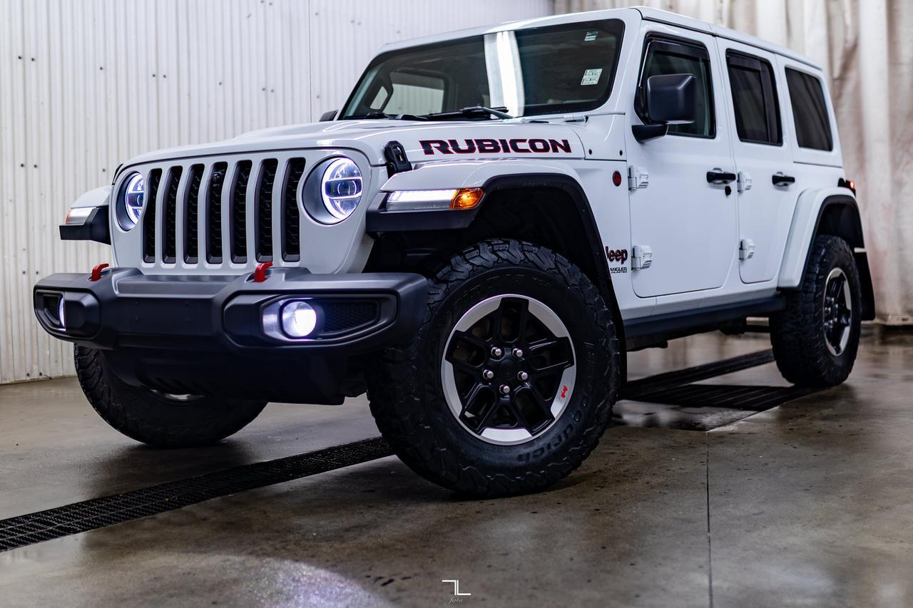 2021 Jeep Wrangler Unlimited 4x4 Rubicon Leather Nav BCam Red Deer AB