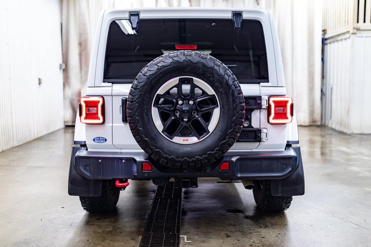 2021 Jeep Wrangler Unlimited 4x4 Rubicon Leather Nav BCam Red Deer AB